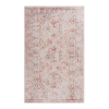 MAVAL Beige Washable Rug 5x8 Area Rug (Beige, 5' x 8') Modern, Contemporary, Non-Shedding & Easy to Clean, Ideal for Living Room, Bedroom