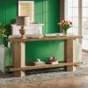 71-Inch Long Console Table for Entryway, Wooden Sofa Table Behind Couch, for Living Room