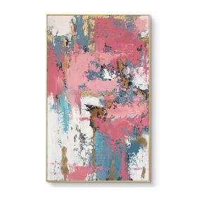 100%Art Personality Unique Characteristics Painting Colorful  Modern Large Abstract Living Room Nature Oil on Canvas No Frame (size: 60X90cm)