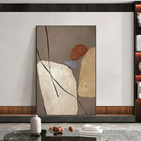 Original Abstract Brown Oil Painting on Canvas Abstract & Modern Hand Painting Wall Art Painted On Canvas painting original abstract (style: 01, size: 70x100cm)