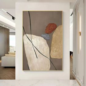 Original Abstract Brown Oil Painting on Canvas Abstract & Modern Hand Painting Wall Art Painted On Canvas painting original abstract (style: 01, size: 50X70cm)
