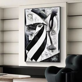 Abstract Oil Painting On Canvas Modern Figure Oil Painting Hand Painted Large Wall Art For Home Decor (style: 01, size: 70x100cm)