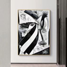 Abstract Oil Painting On Canvas Modern Figure Oil Painting Hand Painted Large Wall Art For Home Decor (style: 01, size: 80x120cm)