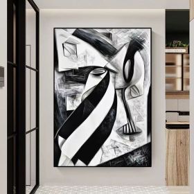 Abstract Oil Painting On Canvas Modern Figure Oil Painting Hand Painted Large Wall Art For Home Decor (style: 01, size: 100X150cm)